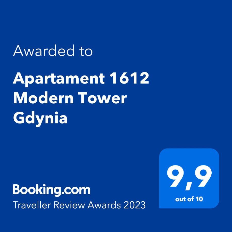 Apartament 1612 Modern Tower Gdynia Eksteriør billede