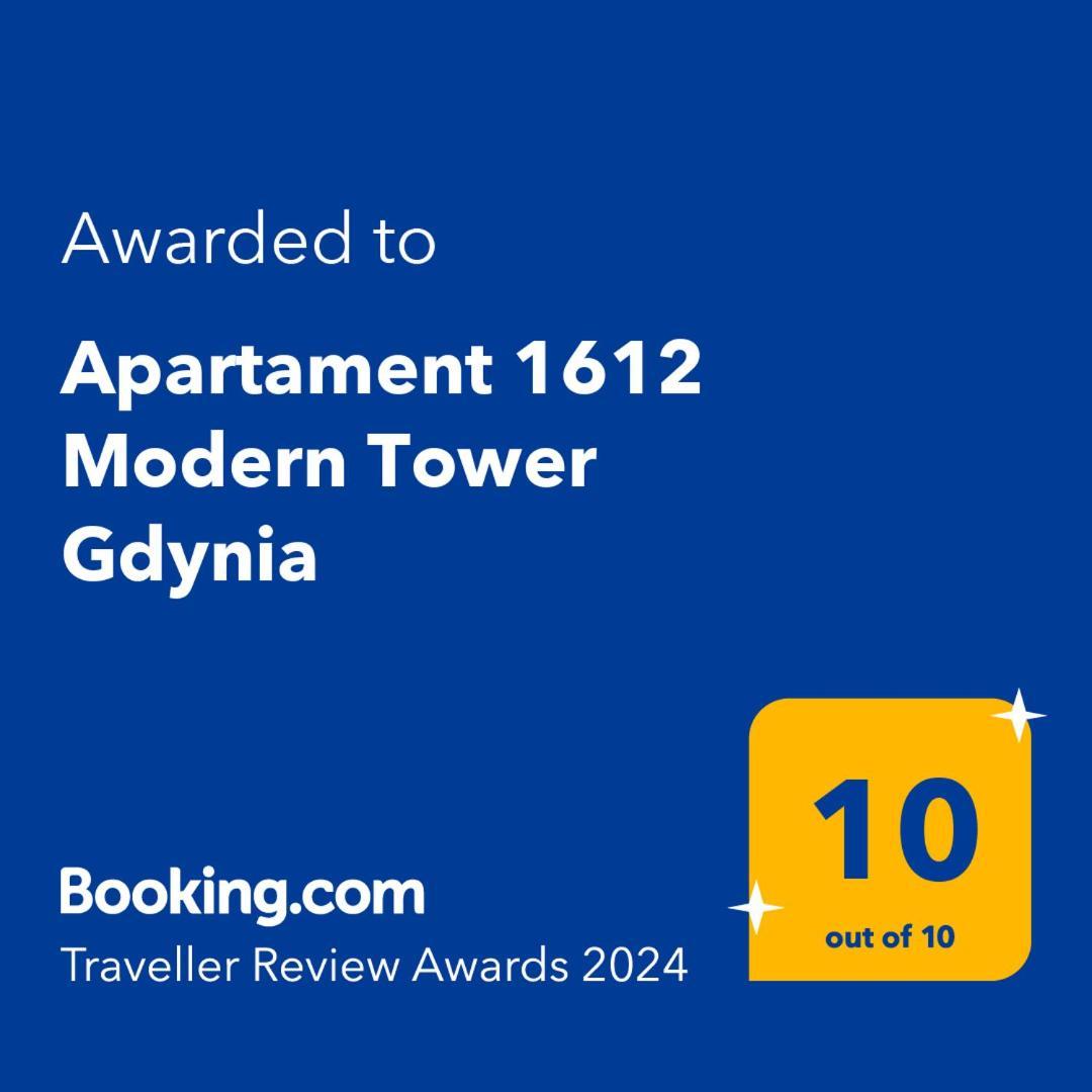 Apartament 1612 Modern Tower Gdynia Eksteriør billede